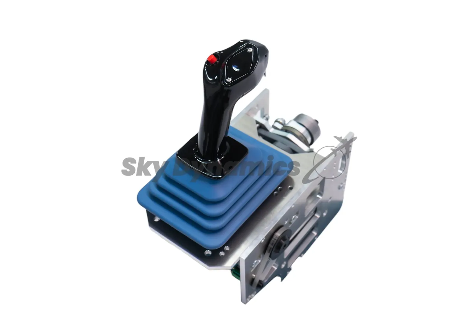 Airbus A320 simulator sidestick controller close-up