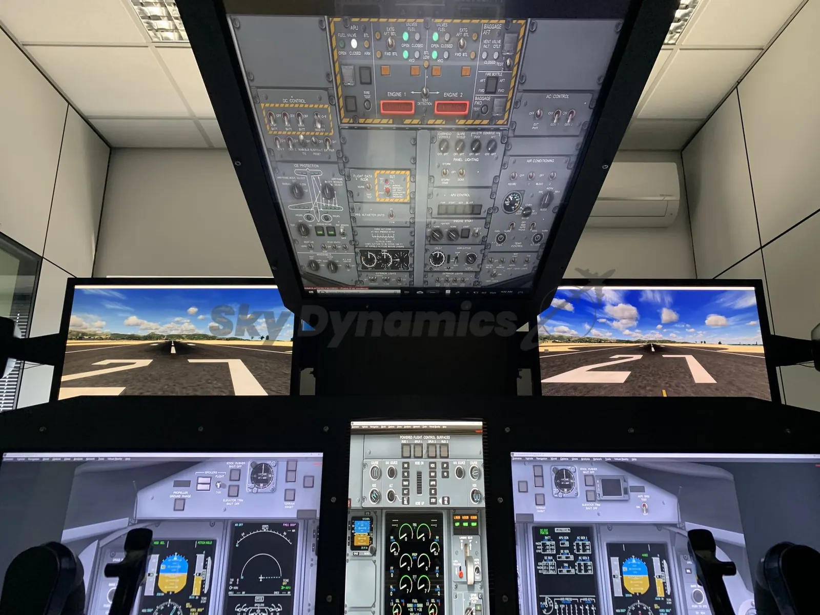 Bombardier Q400 simulator: IPT overview